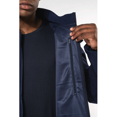 Men's detachable hooded softshell jacket